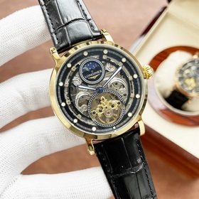 Элегантные мужские часы Longines с впечатляющим ажурным дизайном,