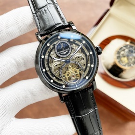 Элегантные мужские часы Longines с впечатляющим ажурным дизайном,