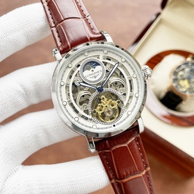 Элегантные мужские часы Longines с впечатляющим ажурным дизайном,