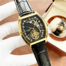 Элегантные мужские часы Longines с впечатляющим ажурным дизайном,
