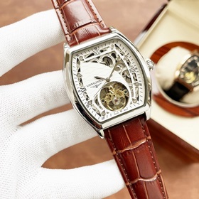 Элегантные мужские часы Longines с впечатляющим ажурным дизайном,