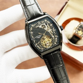 Элегантные мужские часы Longines с впечатляющим ажурным дизайном,