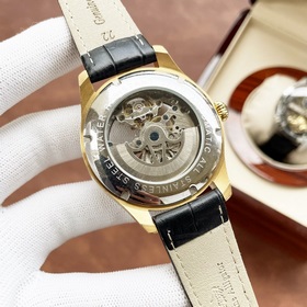 Элегантные мужские часы Longines с впечатляющим ажурным дизайном,