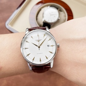 Элегантные мужские часы Longines с классическим дизайном с тремя 