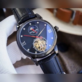 Элегантные мужские часы Longines с большим маятником и фазой луны