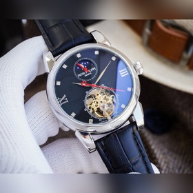 Элегантные мужские часы Longines с большим маятником и фазой луны