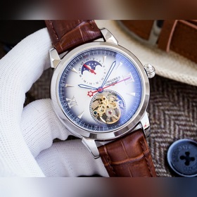 Элегантные мужские часы Longines с большим маятником и лунным кал