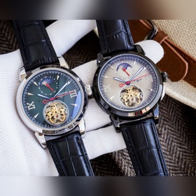 Элегантные мужские часы Longines с большим маятником и лунным кал