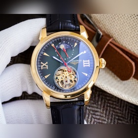 Элегантные мужские часы Longines с большим маятником и лунным кал