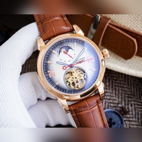 Элегантные мужские часы Longines с большим маятником и лунным кал