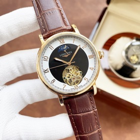 Элегантные мужские часы Longines с большим маятником и лунным кал