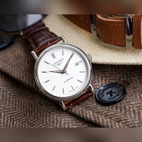Элегантные мужские часы Longines с классическим дизайном с тремя 