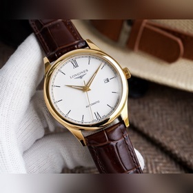 Элегантные мужские часы Longines с классическим дизайном с тремя