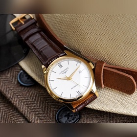 Элегантные мужские часы Longines с классическим дизайном с тремя 