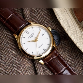 Элегантные мужские часы Longines с классическим дизайном с тремя 