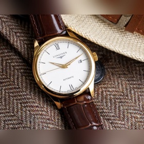 Элегантные мужские часы Longines с классическим дизайном с тремя 