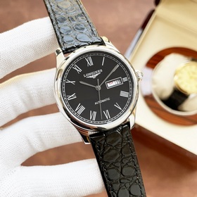 Элегантные мужские часы Longines, классический дизайн с тремя стр