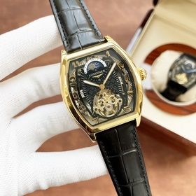 Элегантные мужские часы Longines с впечатляющим ажурным дизайном,