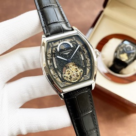 Элегантные мужские часы Longines с впечатляющим ажурным дизайном,