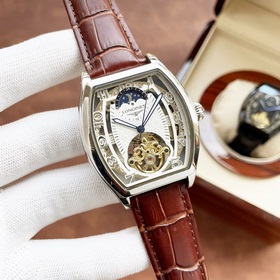 Элегантные мужские часы Longines с впечатляющим ажурным дизайном,