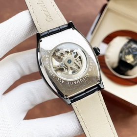 Элегантные мужские часы Longines с впечатляющим ажурным дизайном,