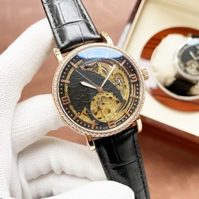 Элегантные мужские часы Longines с впечатляющим ажурным дизайном,