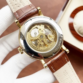 Элегантные мужские часы Longines с впечатляющим ажурным дизайном,