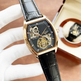Элегантные мужские часы Longines с впечатляющим ажурным дизайном,