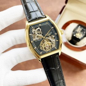 Элегантные мужские часы Longines с впечатляющим ажурным дизайном,