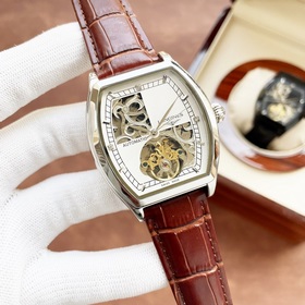 Элегантные мужские часы Longines с впечатляющим ажурным дизайном,