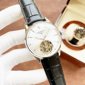 Элегантные мужские часы Longines с лаконичным дизайном с двумя ст