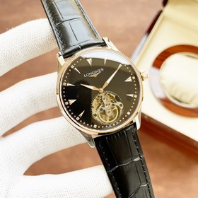 Элегантные мужские часы Longines с лаконичным дизайном с двумя ст
