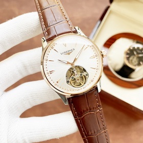 Элегантные мужские часы Longines с лаконичным дизайном с двумя ст