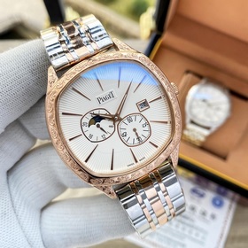 Элегантные мужские часы Piaget с впечатляющим ажурным дизайном, в
