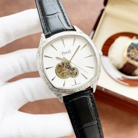 Элегантные мужские часы Piaget, классические с тремя стрелками аж