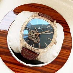 Элегантные мужские часы Piaget, классические с тремя стрелками аж