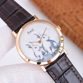 . Часы Piaget Altiplano Ultra-Thin с циферблатом, созданным масте
