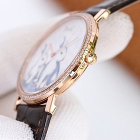 . Часы Piaget Altiplano Ultra-Thin с циферблатом, созданным масте