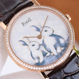 . Часы Piaget Altiplano Ultra-Thin с циферблатом, созданным масте