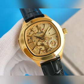 Новая модель Piaget Emperador G0A38019 с черным ремешком, с тремя