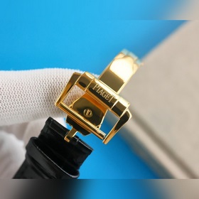 Новая модель Piaget Emperador G0A38019 с черным ремешком, с тремя