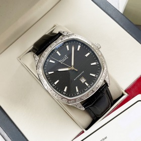 Элитный мужской часы Piaget, классический дизайн с тремя стрелкам