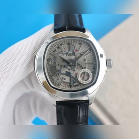 Новая модель Piaget Emperador G0A38019 с черным ремешком, с тремя