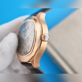 Новая модель Piaget Emperador G0A38019 с черным ремешком, с тремя
