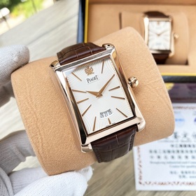 Элегантные мужские часы Piaget, классический дизайн с тремя стрел