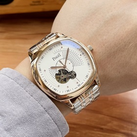 Элегантные мужские часы Piaget с впечатляющим ажурным дизайном, в
