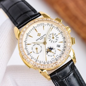 Часы Patek Philippe сложными функциями, элегантные изысканные, ос