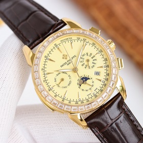 Часы Patek Philippe сложными функциями, элегантные изысканные, ос