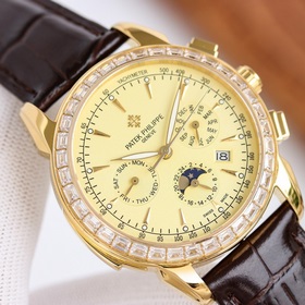 Часы Patek Philippe сложными функциями, элегантные изысканные, ос