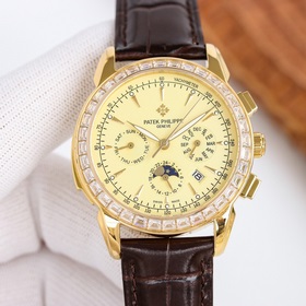 Часы Patek Philippe сложными функциями, элегантные изысканные, ос